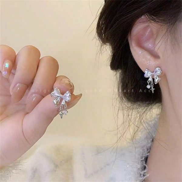گوشواره پاپیونی پینترستی - تصویر 2