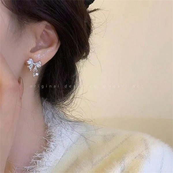 گوشواره پاپیونی پینترستی - تصویر 3